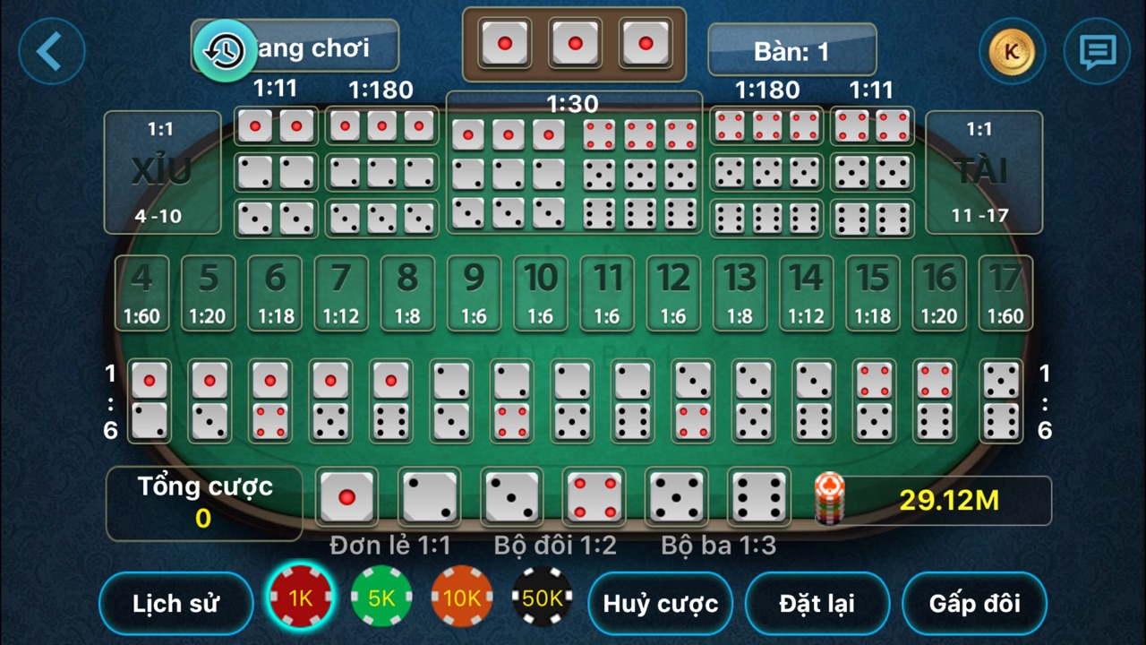 Lưu ý khi dùng công thức chơi Tài Xỉu